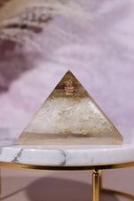 Selenite Orgone Pyramids 6cm - Tali & Loz Crystals