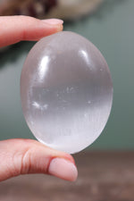 Selenite Palmstones Small 5.5cm - Tali & Loz Crystals