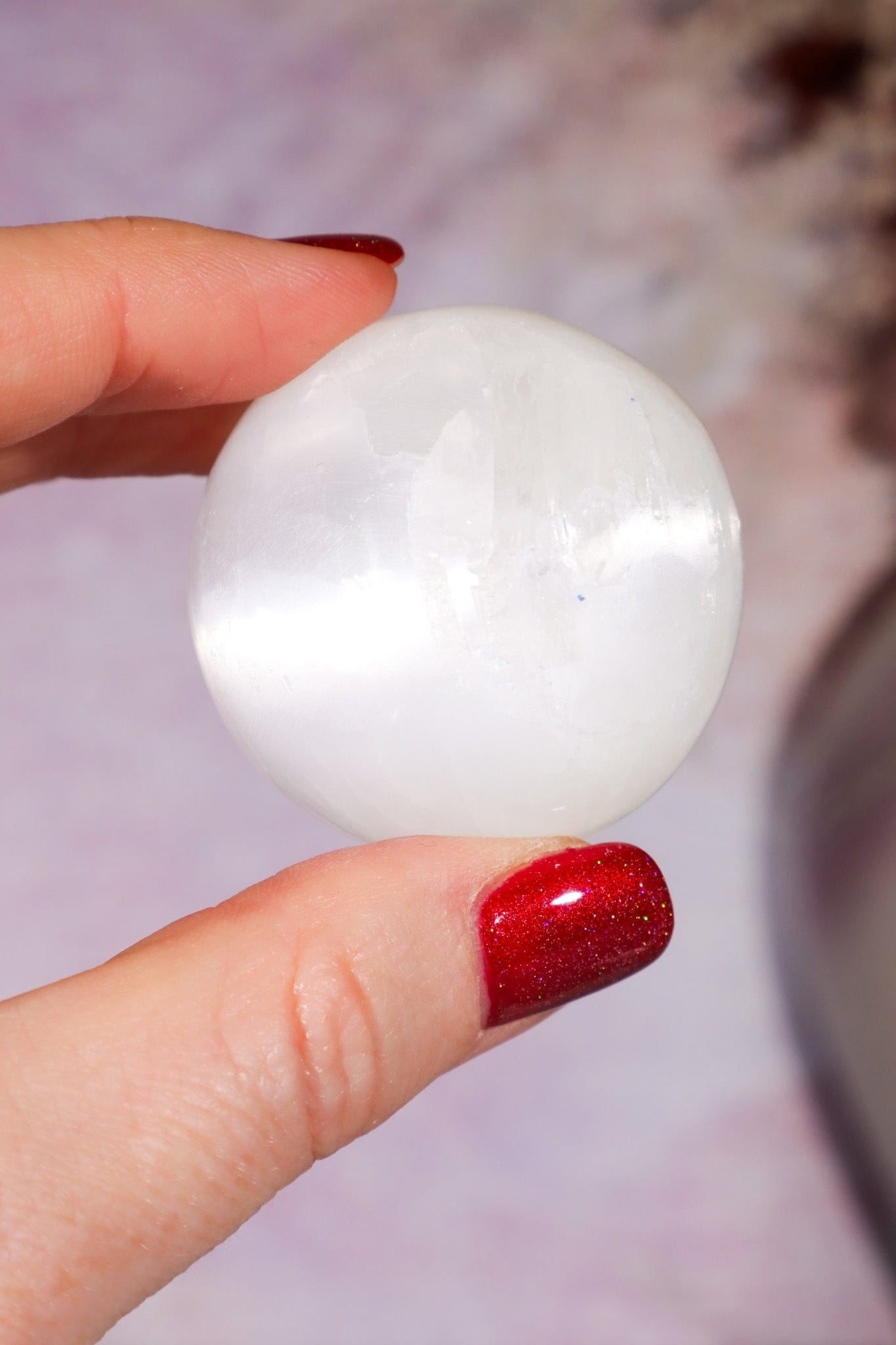 Selenite Spheres 4cm Spheres Tali & Loz Crystals