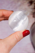 Selenite Spheres 4cm Spheres Tali & Loz Crystals