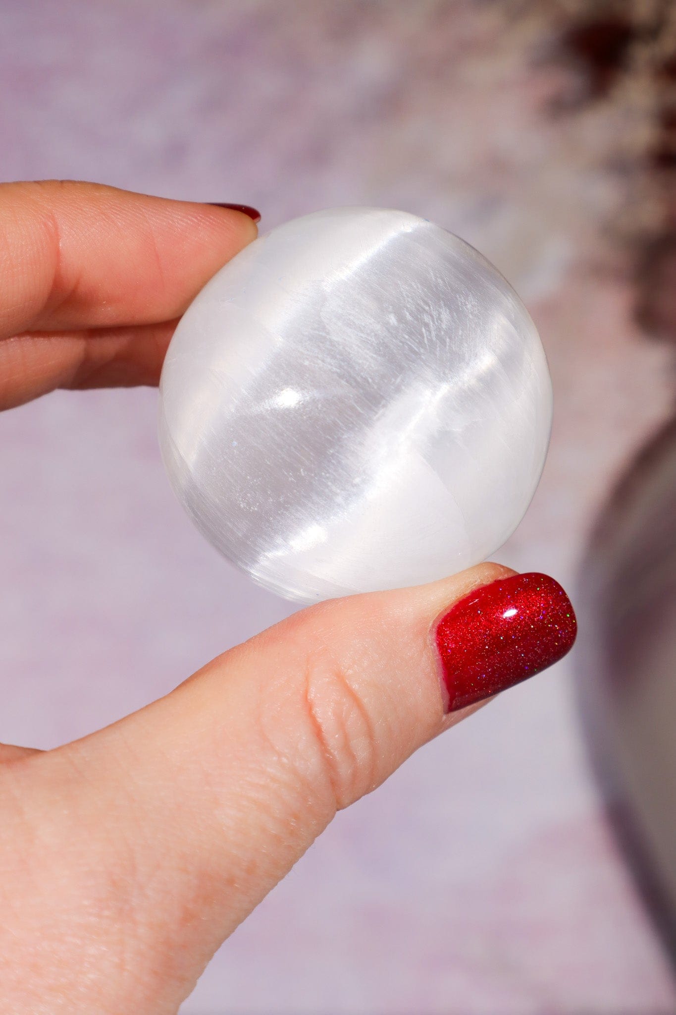 Selenite Spheres 4cm Spheres Tali & Loz Crystals