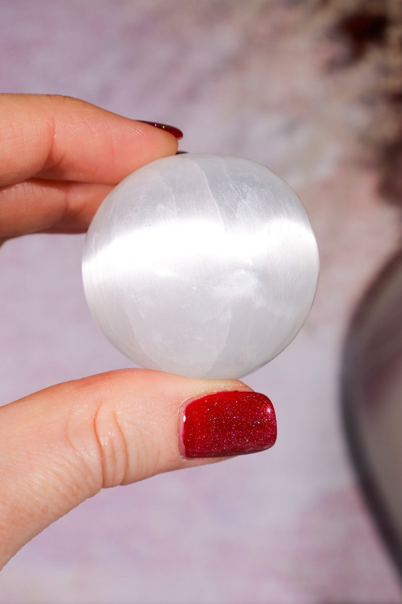 Selenite Spheres 4cm Spheres Tali & Loz Crystals