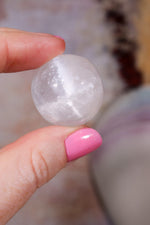 Selenite Spheres | Mini | 24mm | Morocco sphere Tali & Loz Crystals