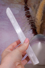 Selenite Wand | 15–25cm | Morocco Wands Tali & Loz Crystals