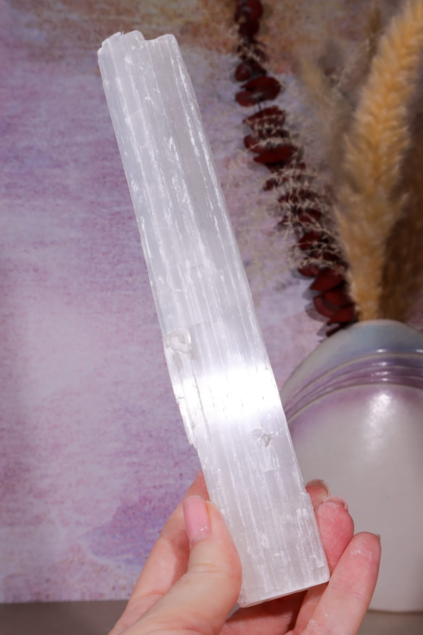 Selenite Wand | 15–25cm | Morocco Wands Tali & Loz Crystals