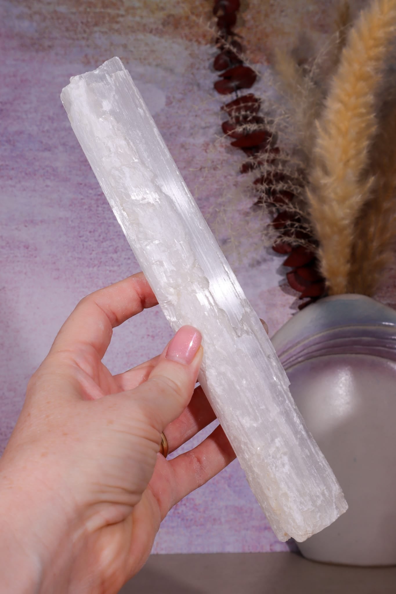Selenite Wand | 15–25cm | Morocco Wands Tali & Loz Crystals