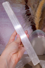 Selenite Wand | 25–33cm | Morocco Wands Tali & Loz Crystals