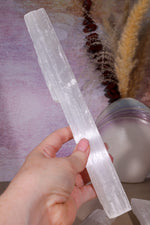 Selenite Wand | 25–33cm | Morocco Wands Tali & Loz Crystals
