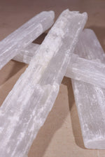 Selenite Wand | 25–33cm | Morocco Wands Tali & Loz Crystals