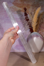 Selenite Wand | 33–40cm | Morocco Wands Tali & Loz Crystals