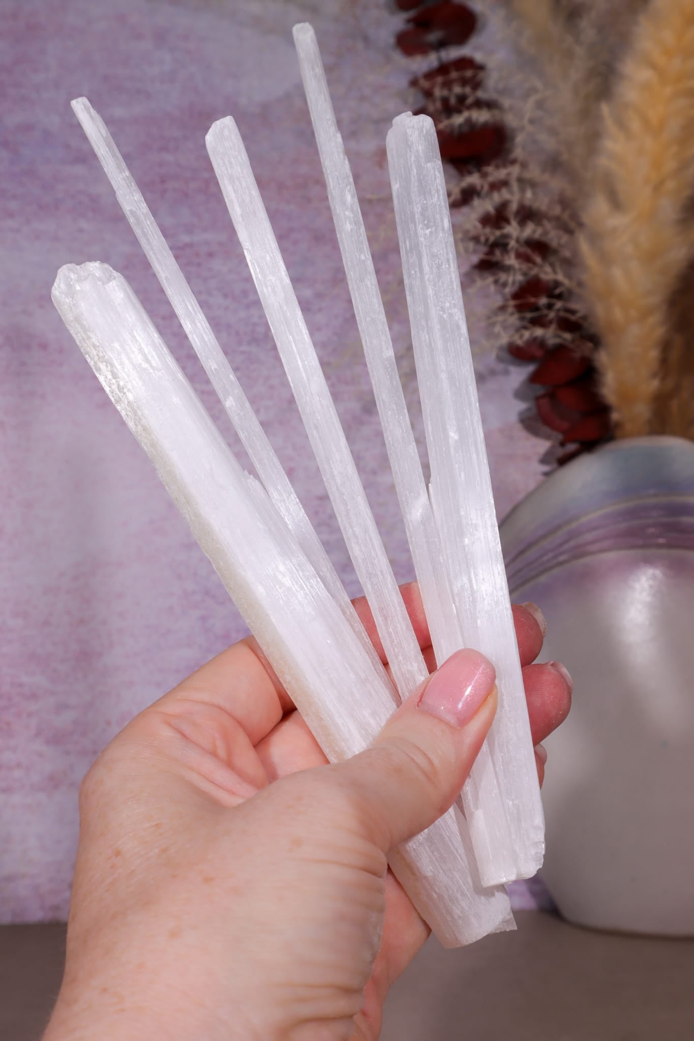 Selenite Wand | 5–15cm | Morocco Wands Tali & Loz Crystals
