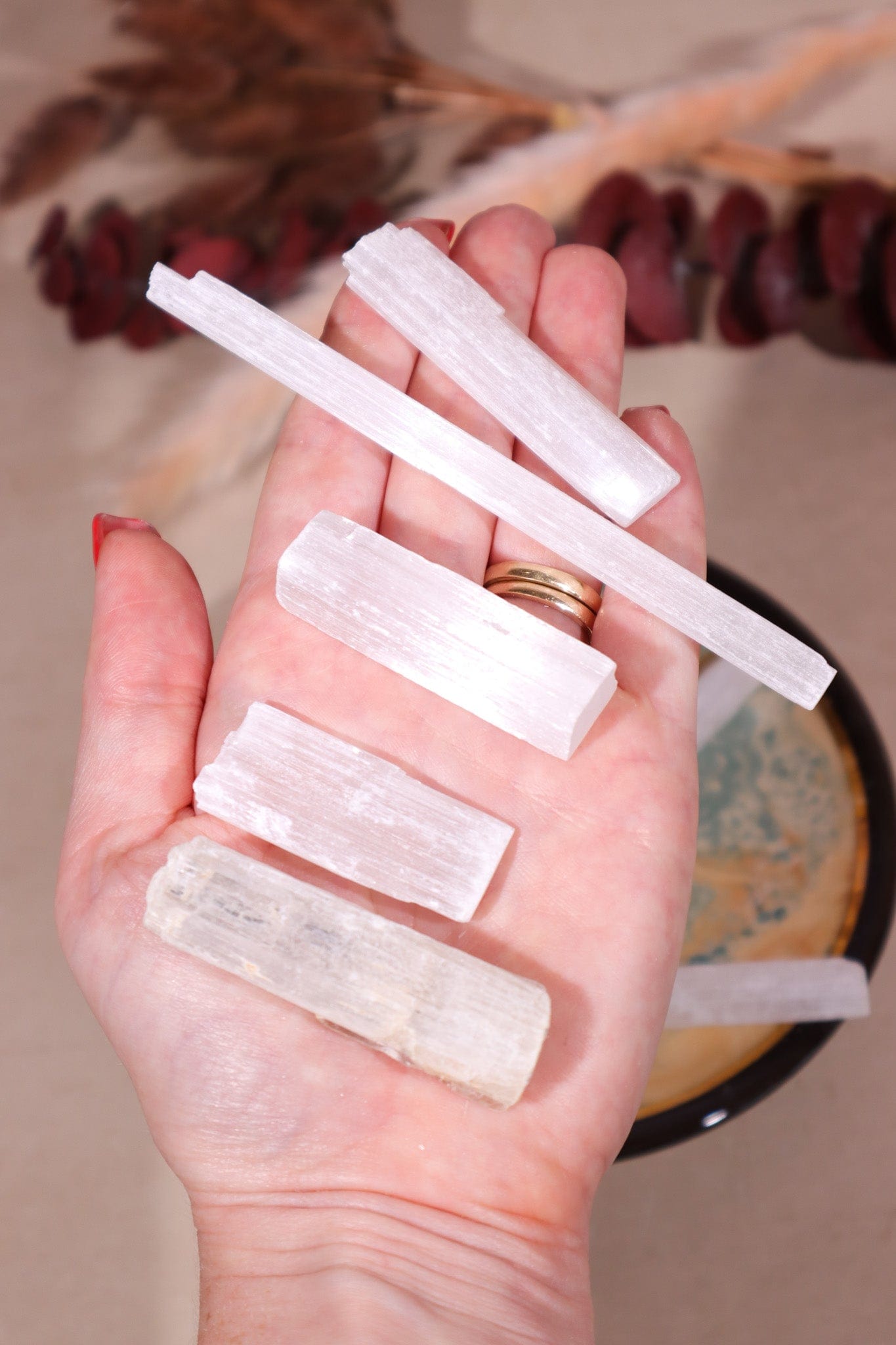 Selenite Wands 10-50gr - Tali & Loz Crystals