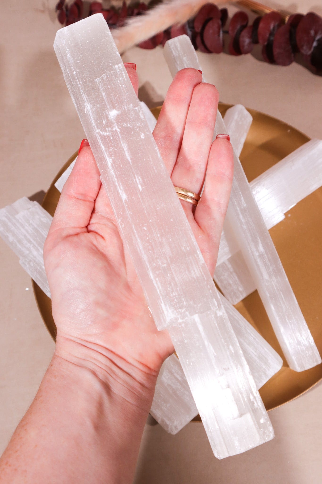 Selenite Wands 100-300gr - Tali & Loz Crystals