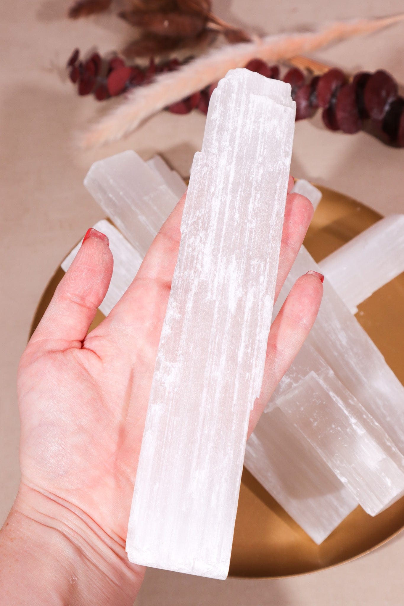 Selenite Wands 100-300gr - Tali & Loz Crystals