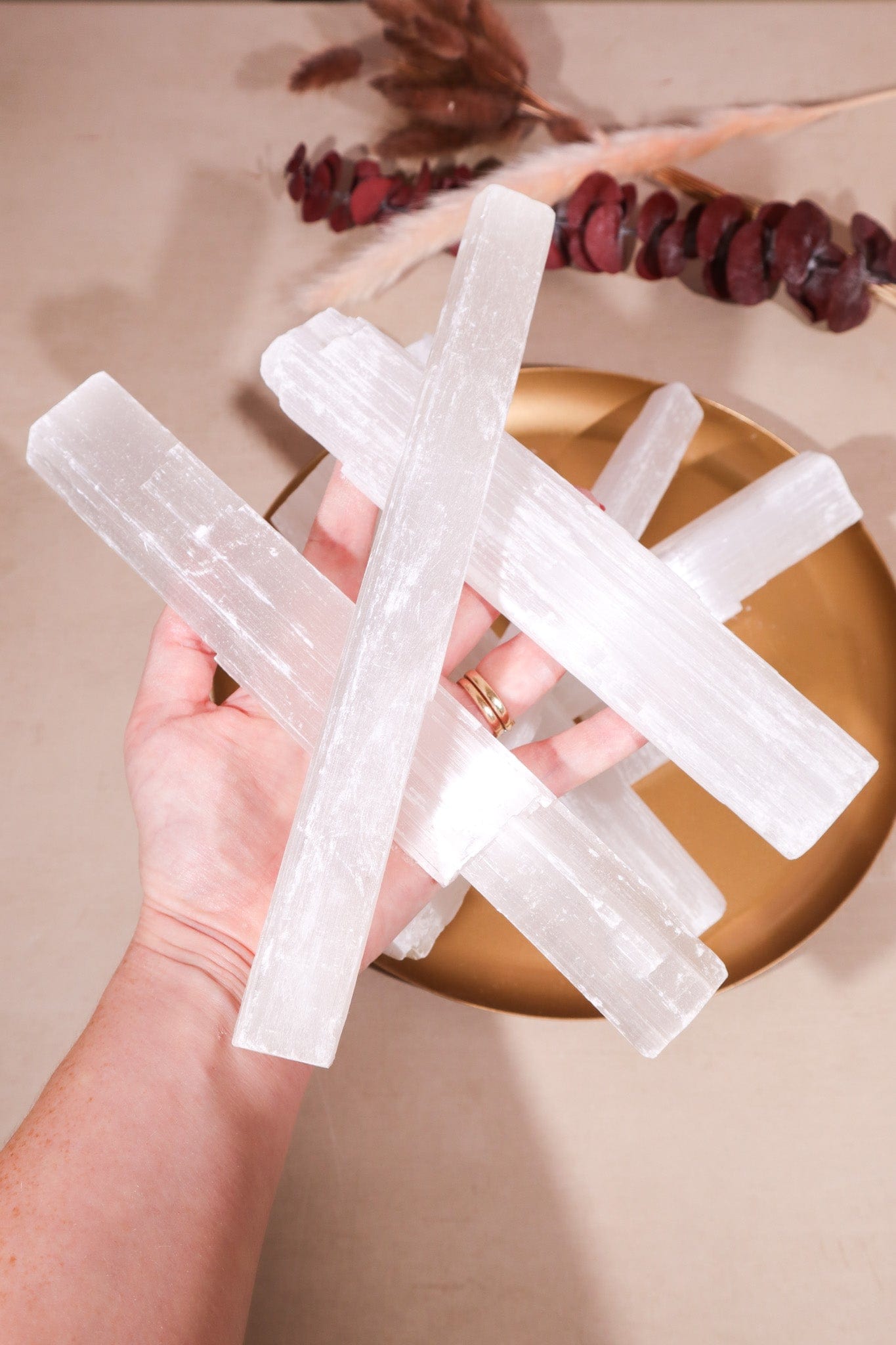 Selenite Wands 100-300gr - Tali & Loz Crystals