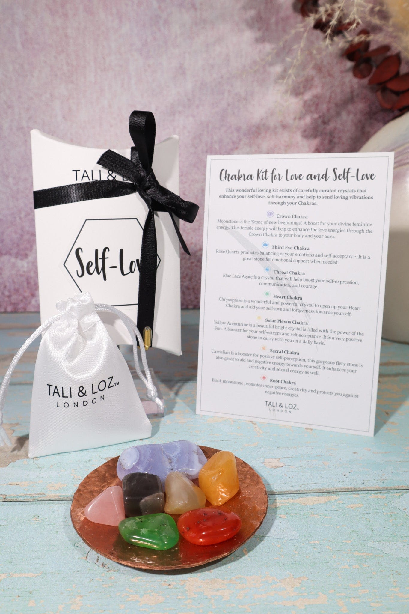 Self Love Crystal Gift Set Crystal Sets Tali & Loz Crystals