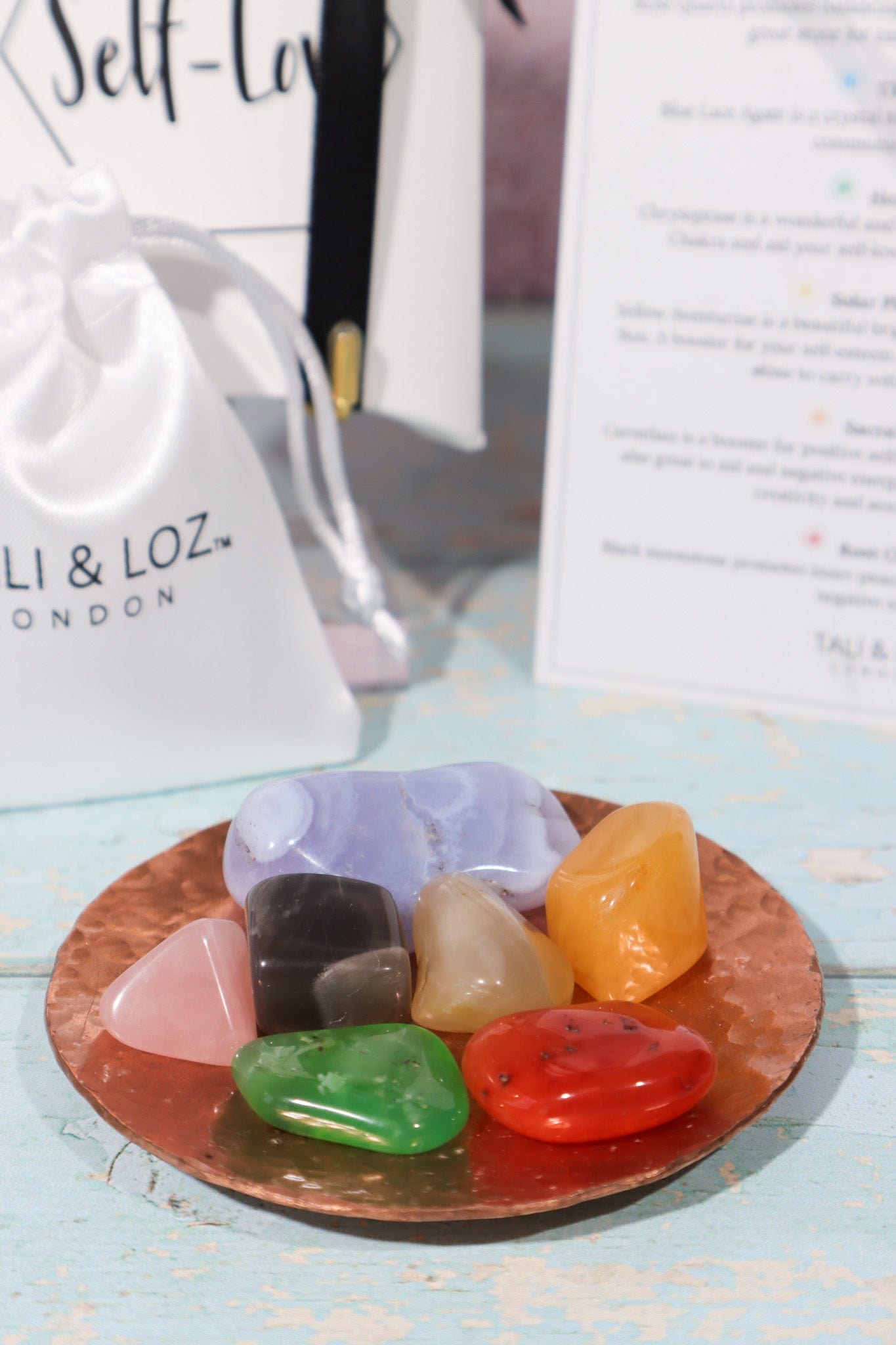 Self Love Crystal Gift Set Crystal Sets Tali & Loz Crystals