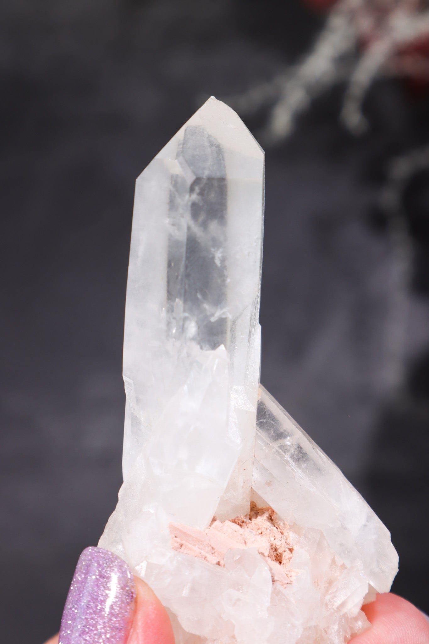 Self Standing Clear Quartz Cluster Clusters Tali & Loz Crystals