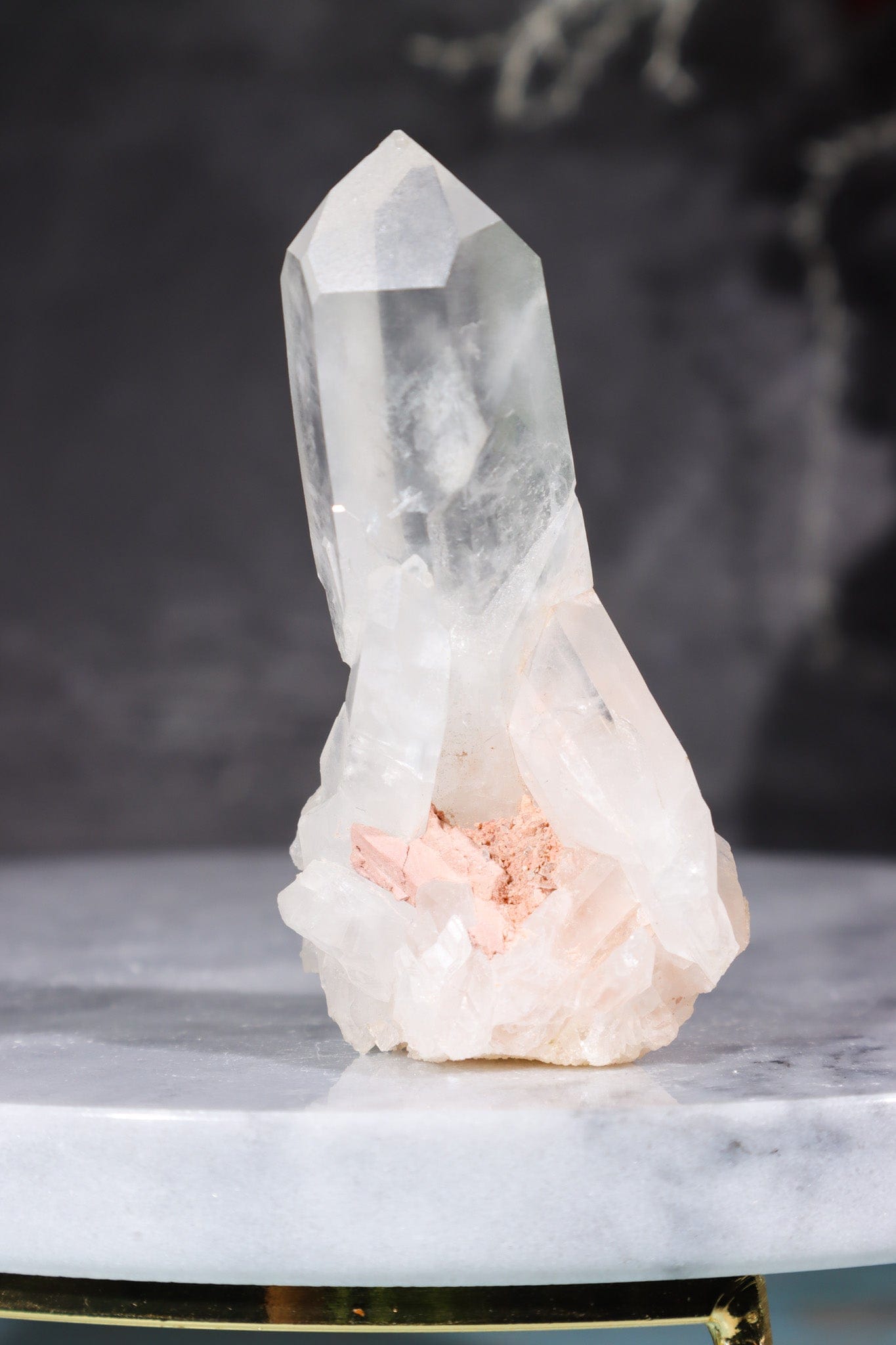 Self Standing Clear Quartz Cluster Clusters Tali & Loz Crystals