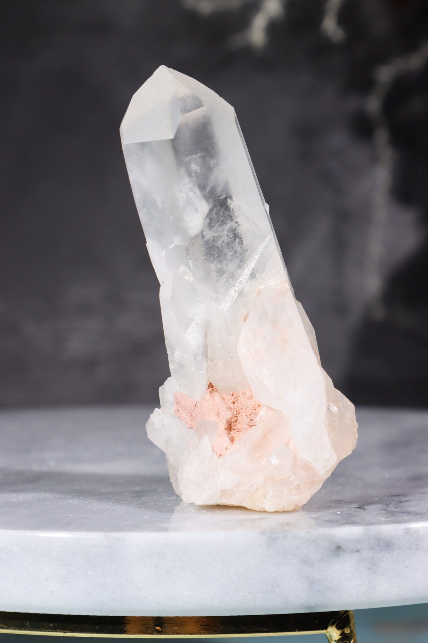 Self Standing Clear Quartz Cluster Clusters Tali & Loz Crystals