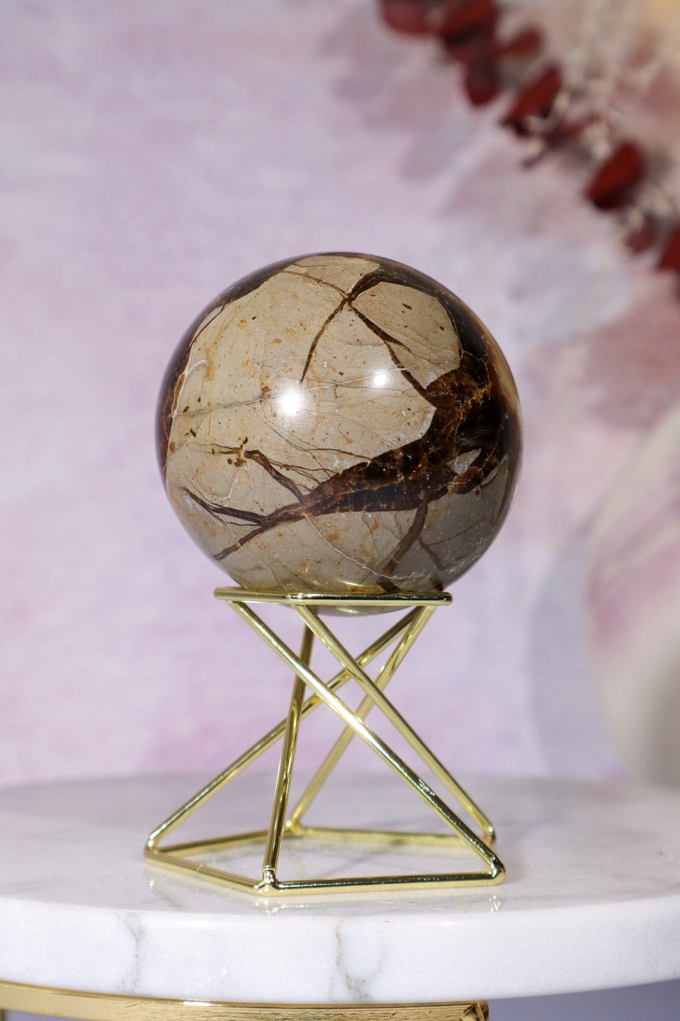 Septarian Spheres 55mm Spheres Tali & Loz Crystals