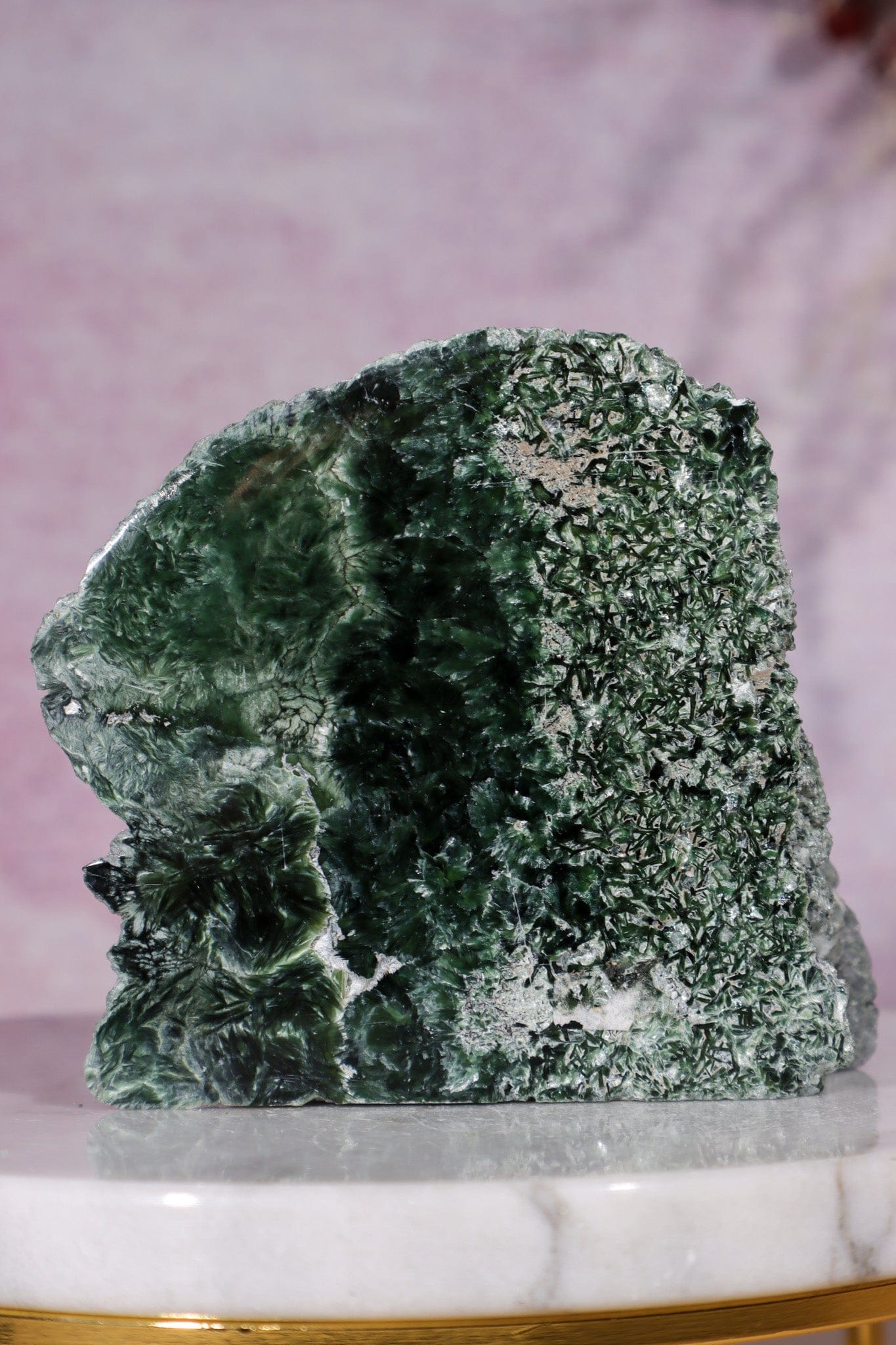 Seraphinite Specimen 200gr, Russia Specimen Tali & Loz Crystals