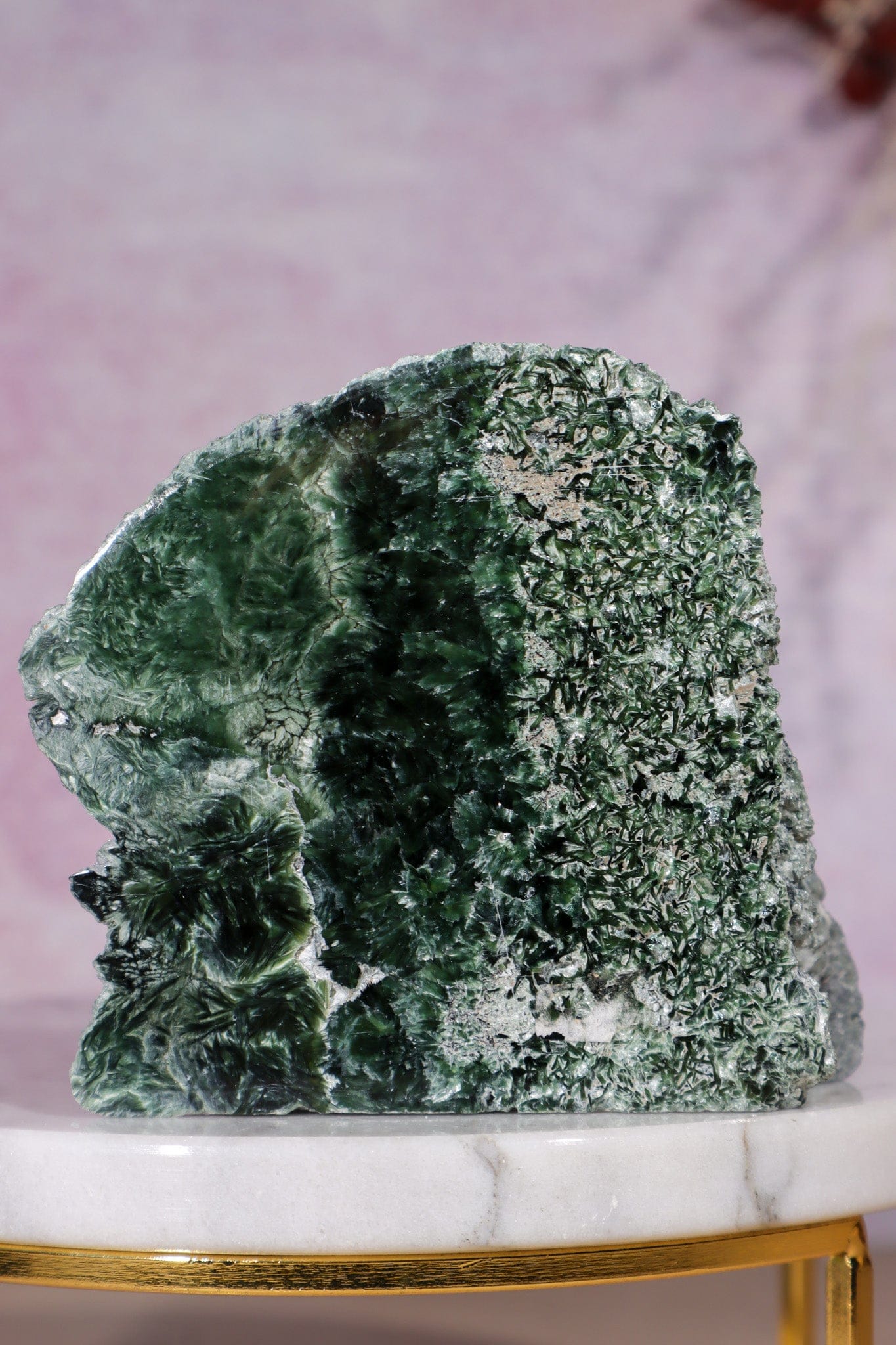 Seraphinite Specimen 200gr, Russia Specimen Tali & Loz Crystals