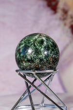 Seraphinite Sphere 4.2cm, Russia Spheres Tali & Loz Crystals