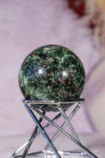 Seraphinite Sphere 4.2cm, Russia Spheres Tali & Loz Crystals