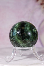 Seraphinite Sphere 4.2cm, Russia Spheres Tali & Loz Crystals