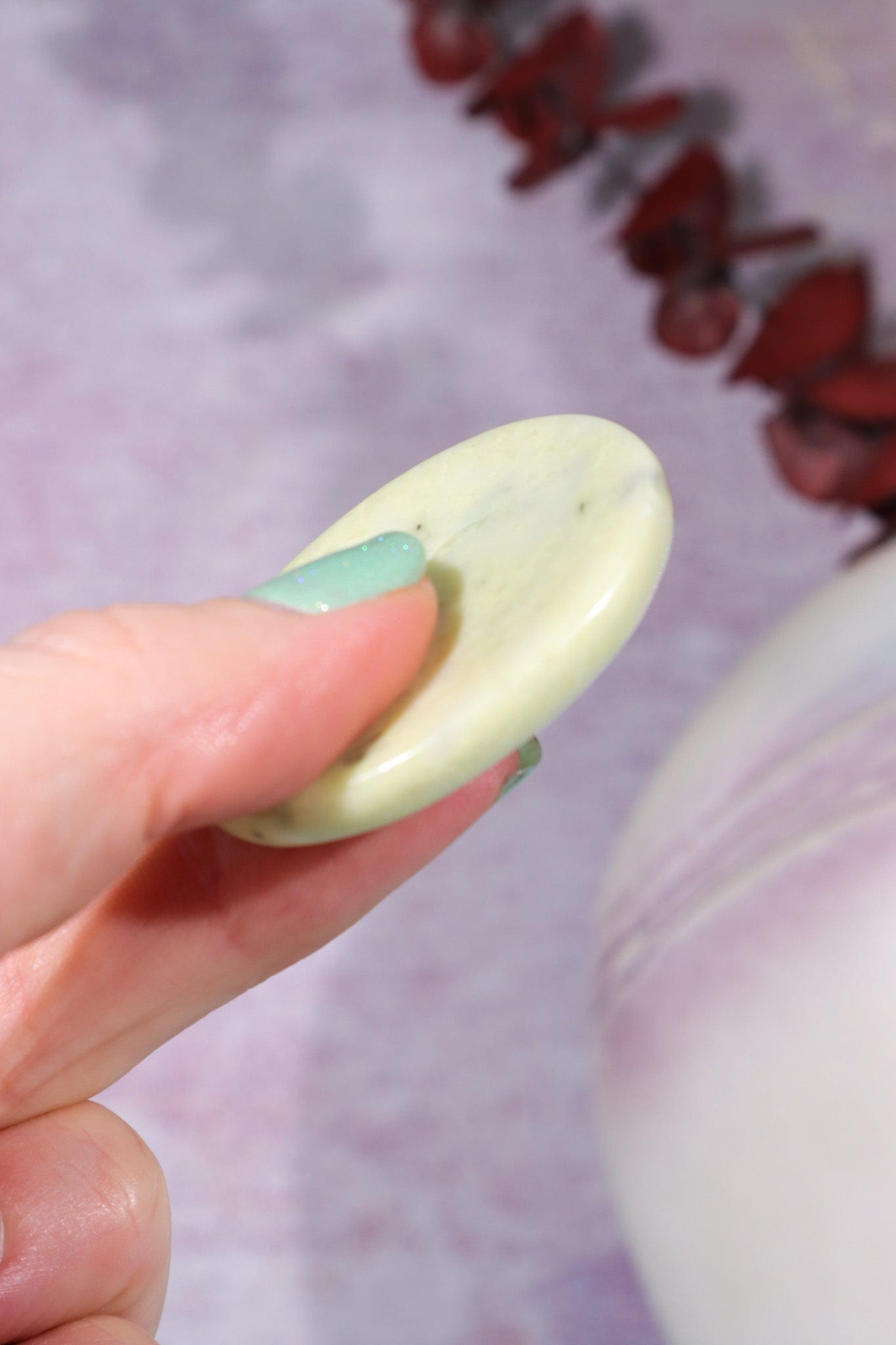 Serpentine Worry Stones Worry Stones Tali & Loz Crystals