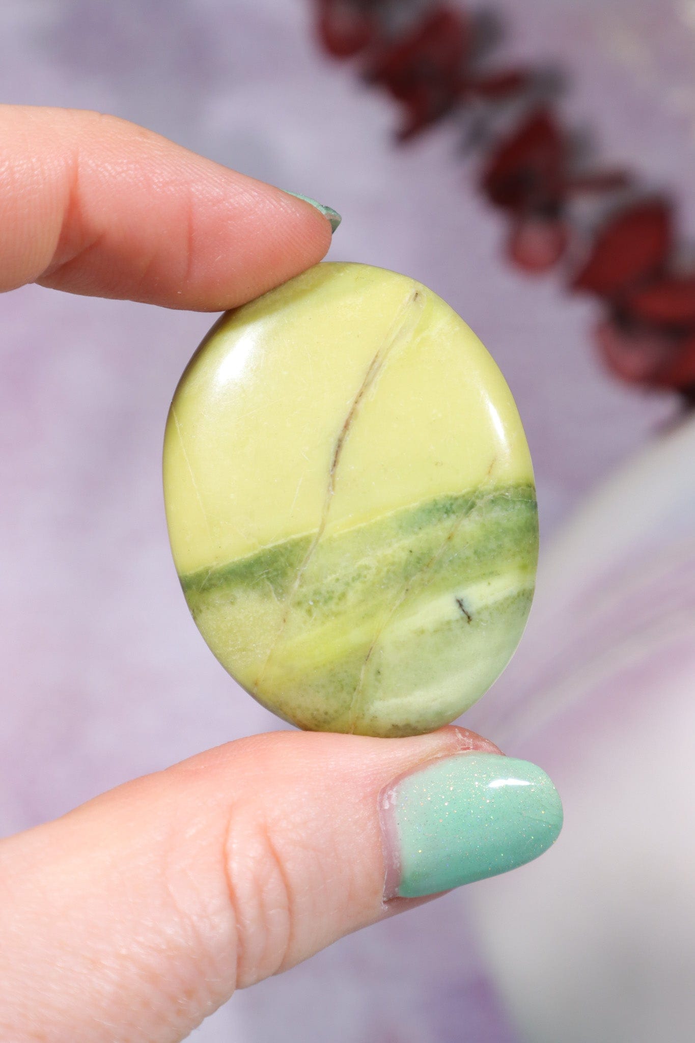 Serpentine Worry Stones Worry Stones Tali & Loz Crystals