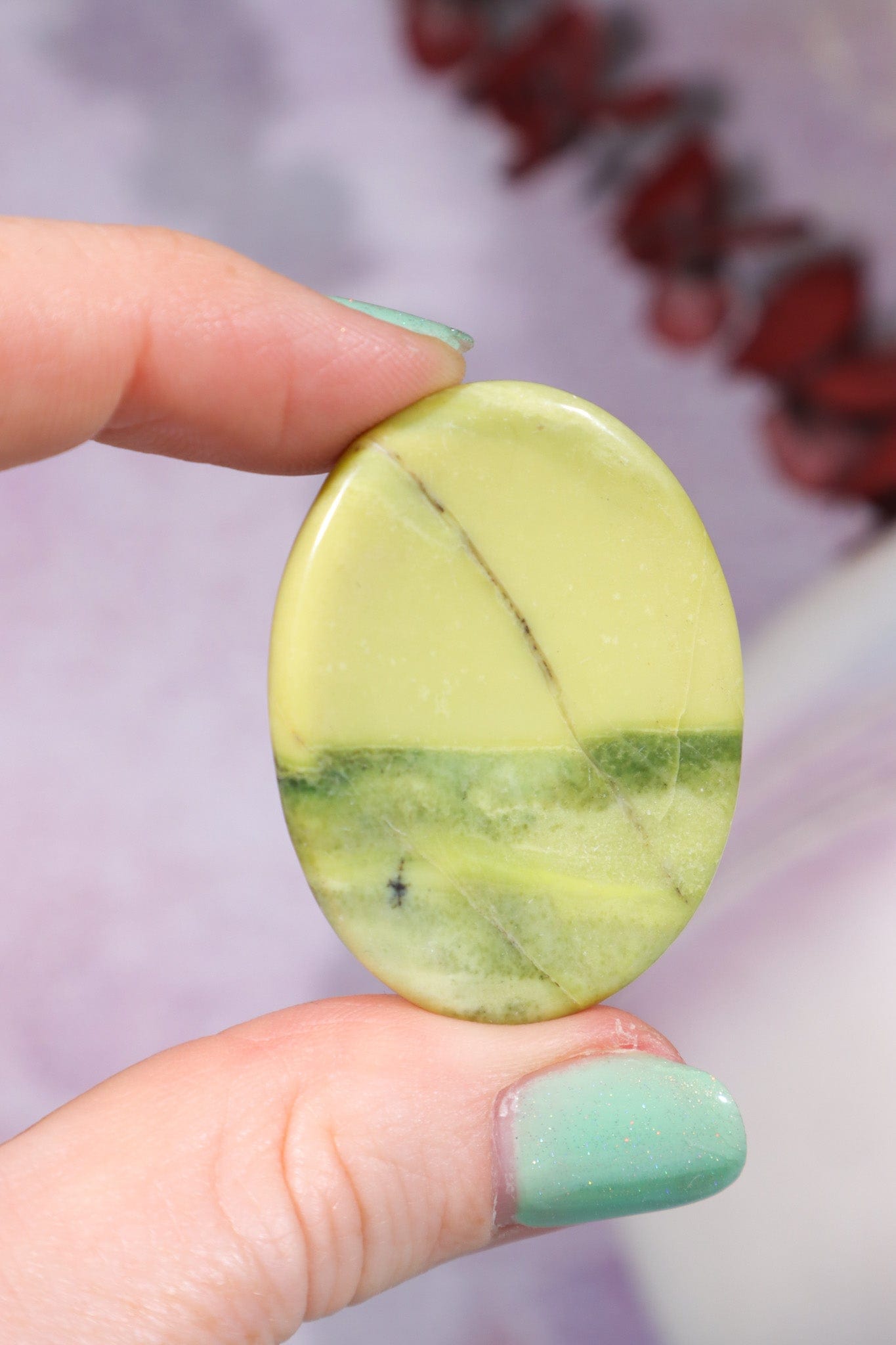 Serpentine Worry Stones Worry Stones Tali & Loz Crystals