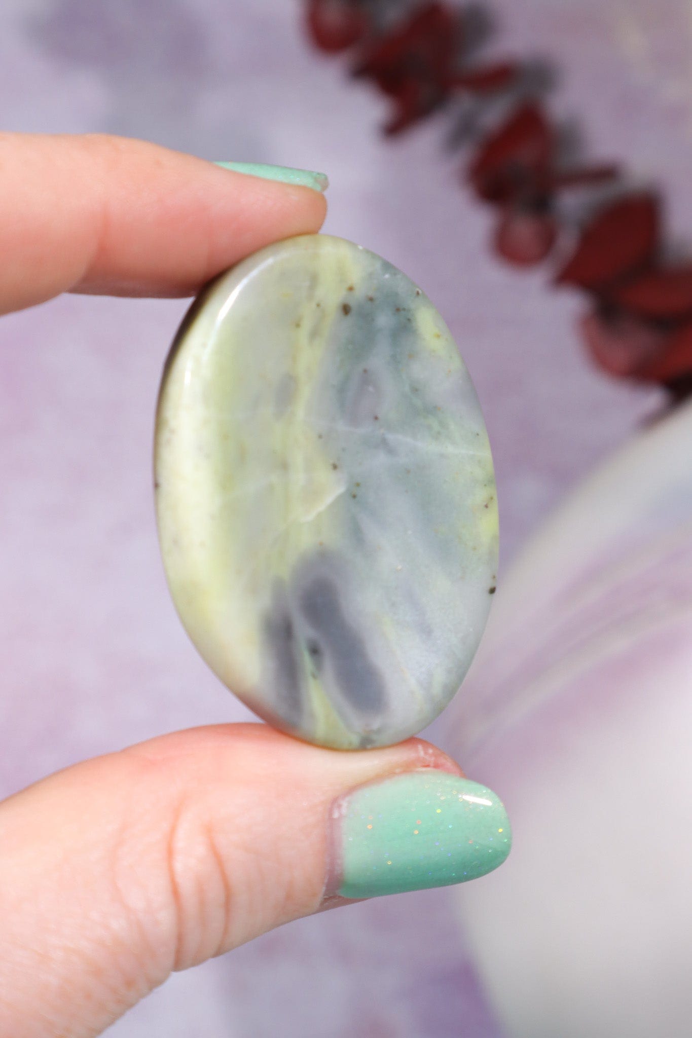 Serpentine Worry Stones Worry Stones Tali & Loz Crystals