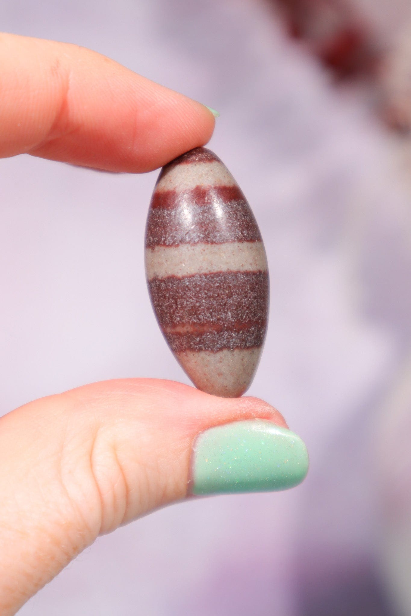 Shiva Lingam 3.2cm, Sold As Seen Cabochons Tali & Loz Crystals