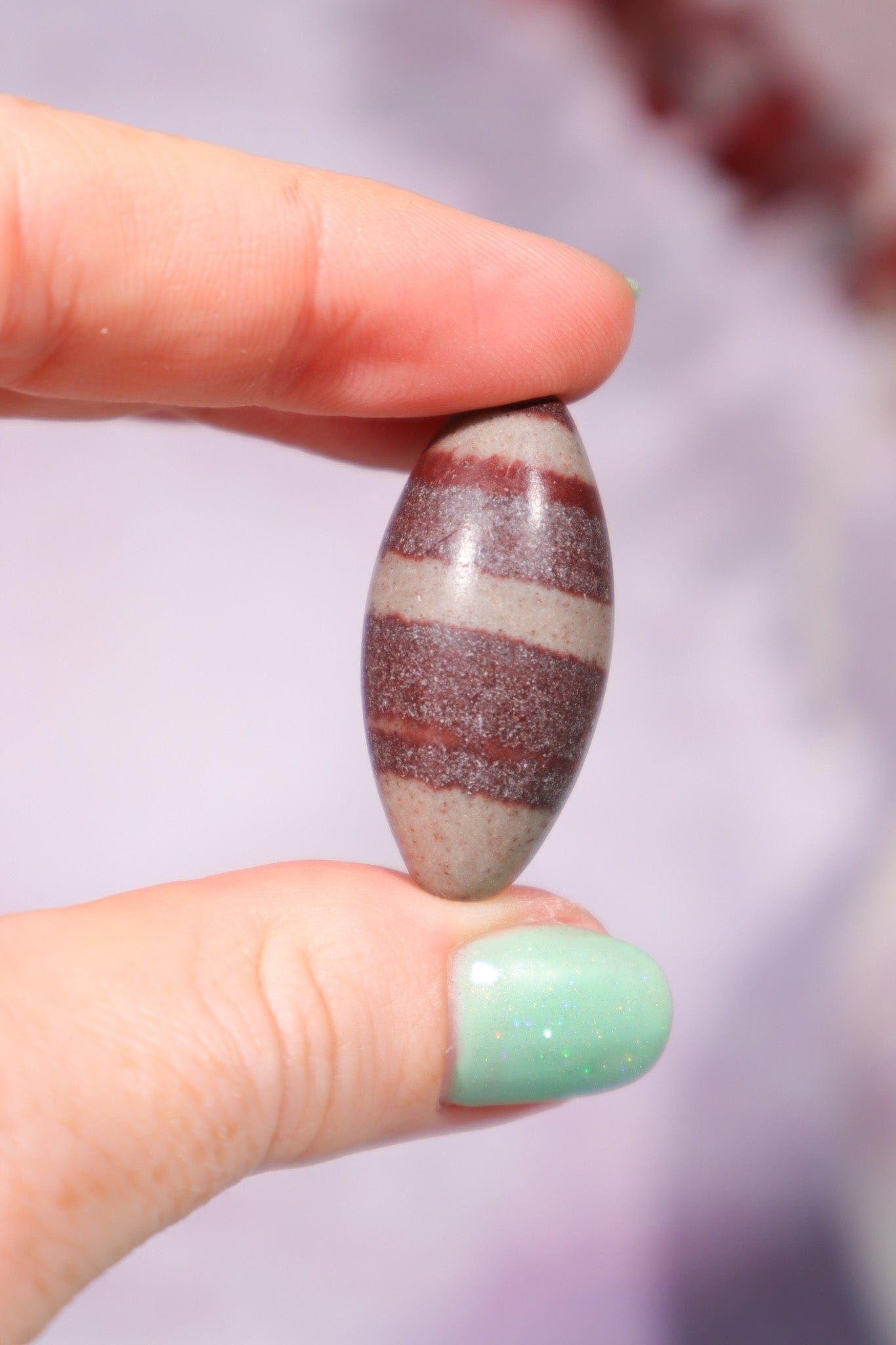 Shiva Lingam 3.2cm, Sold As Seen Cabochons Tali & Loz Crystals