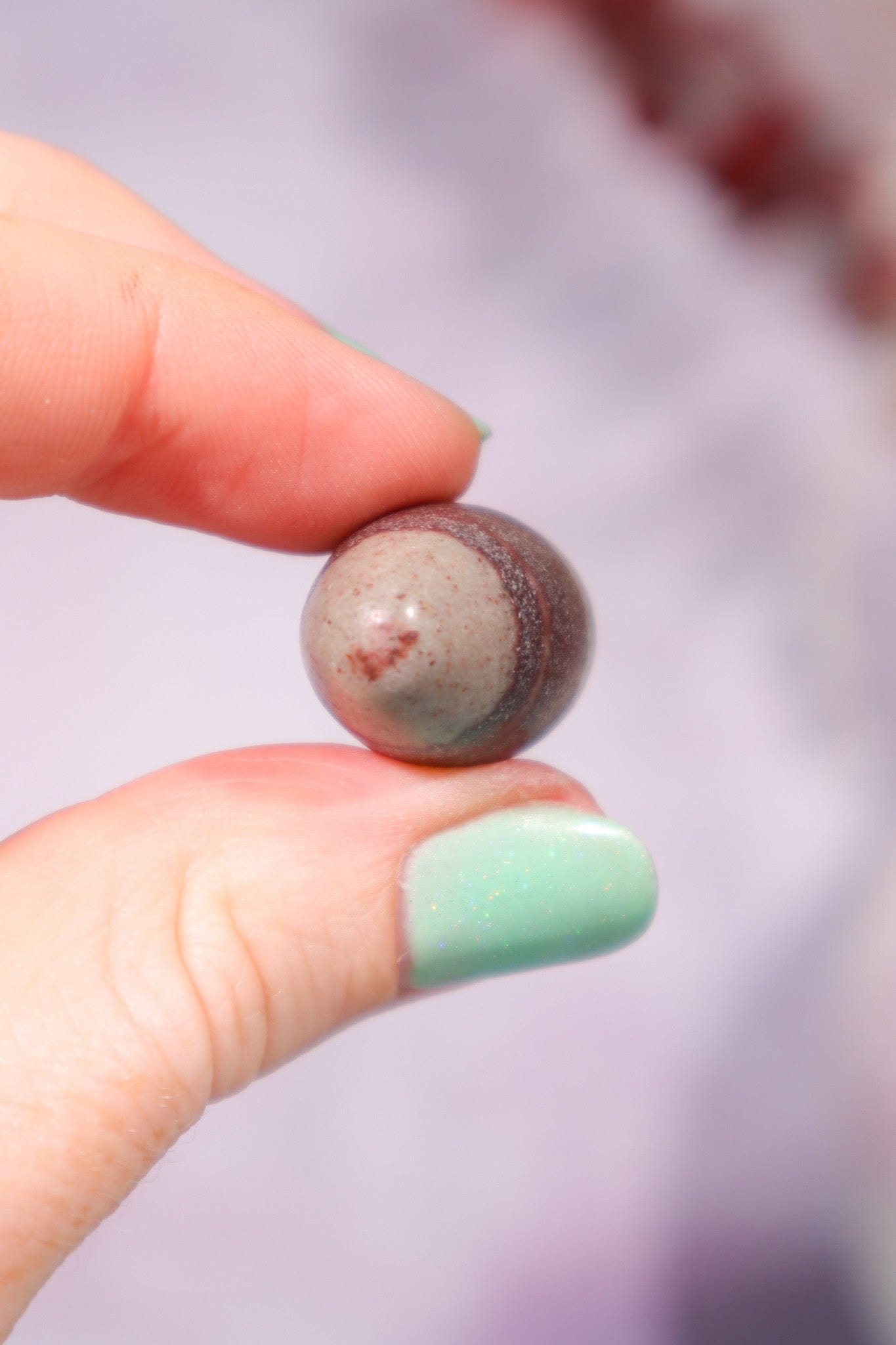 Shiva Lingam 3.2cm, Sold As Seen Cabochons Tali & Loz Crystals