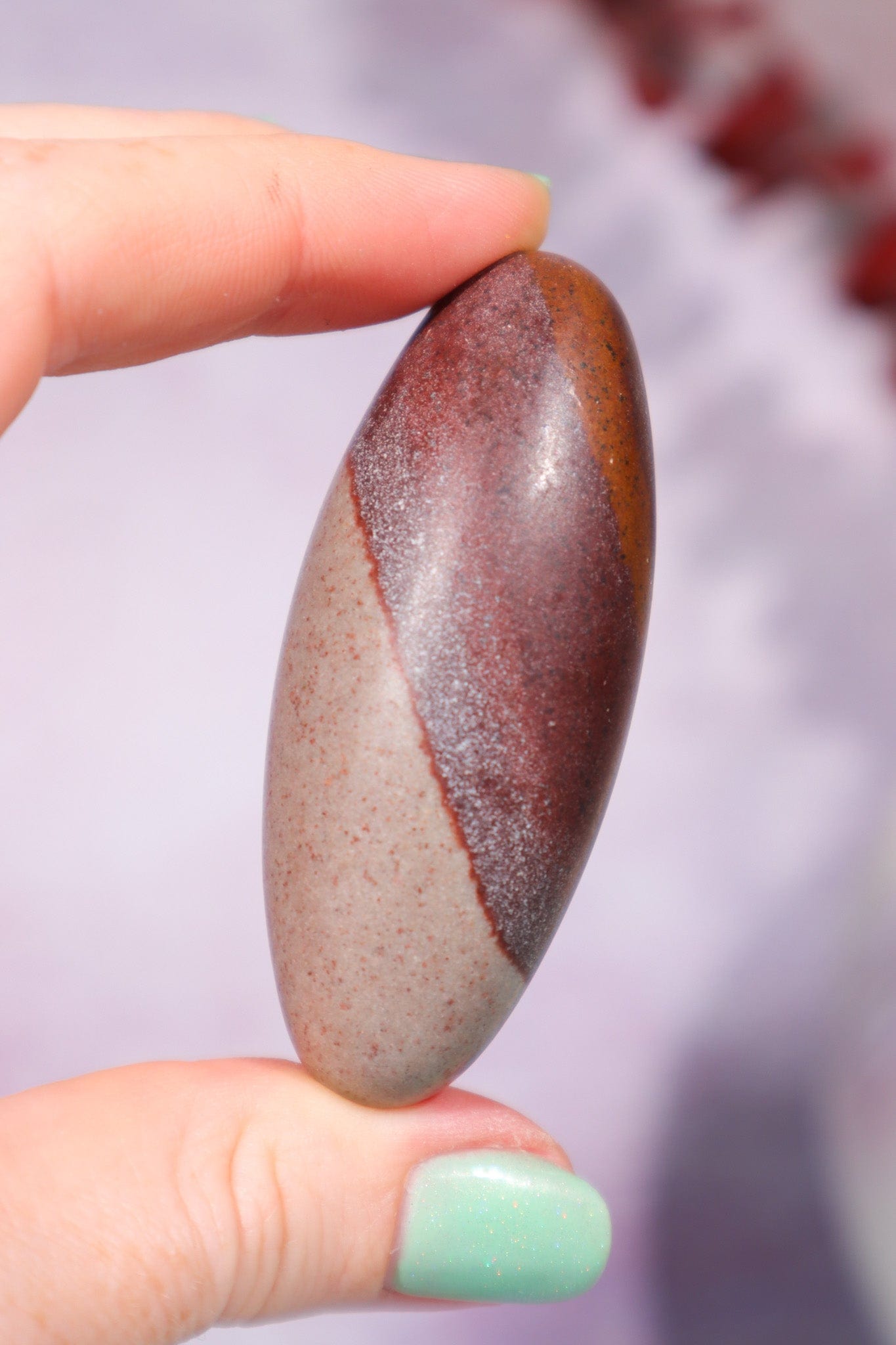 Shiva Lingam 6cm, Sold As Seen Cabochons Tali & Loz Crystals