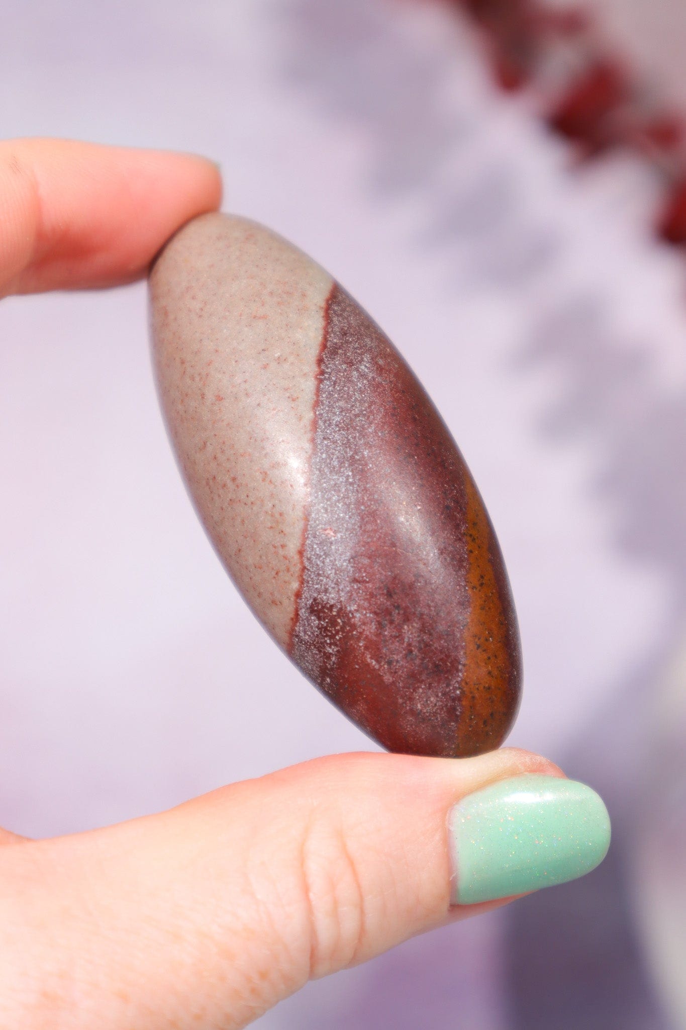 Shiva Lingam 6cm, Sold As Seen Cabochons Tali & Loz Crystals