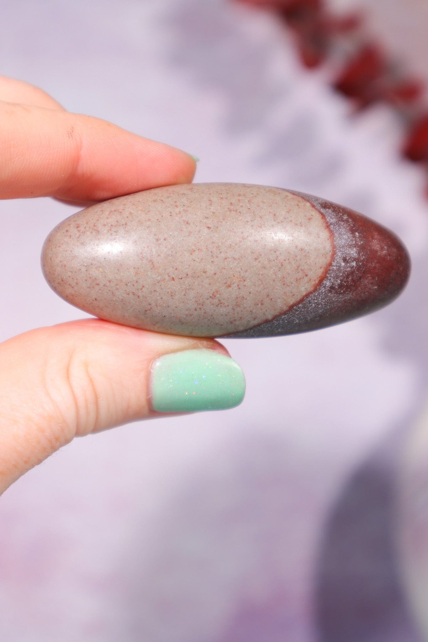 Shiva Lingam 6cm, Sold As Seen Cabochons Tali & Loz Crystals