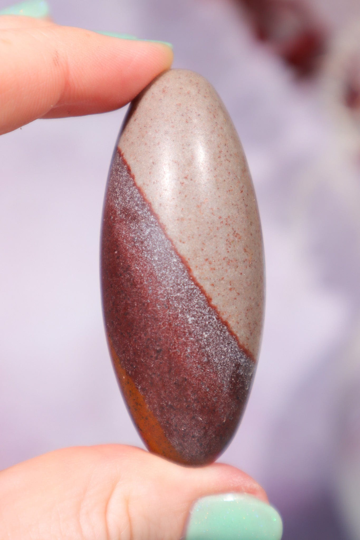 Shiva Lingam 6cm, Sold As Seen Cabochons Tali & Loz Crystals