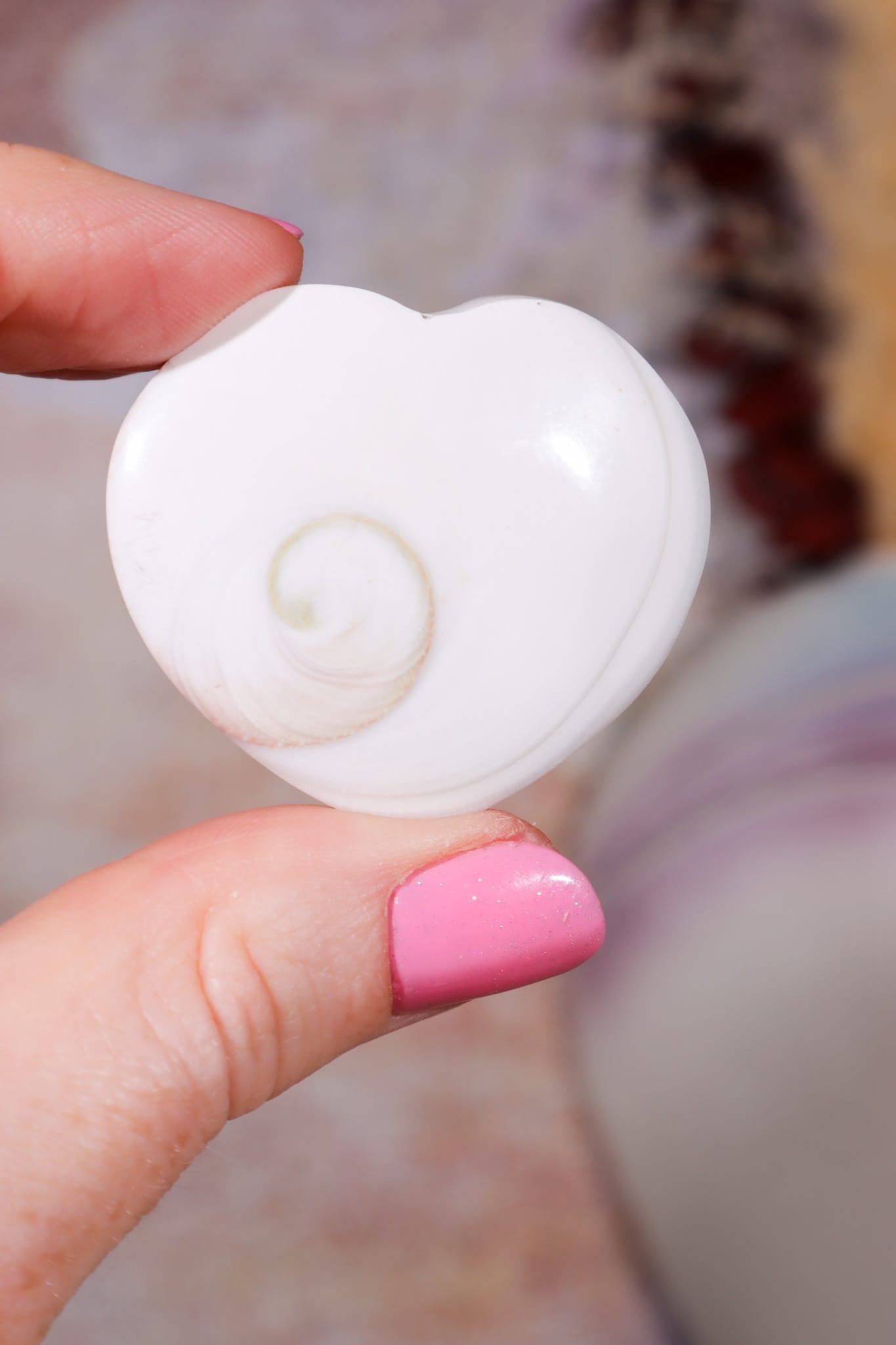 Shiva Shell Hearts | 20-30mm | Indonesia Hearts Tali & Loz Crystals