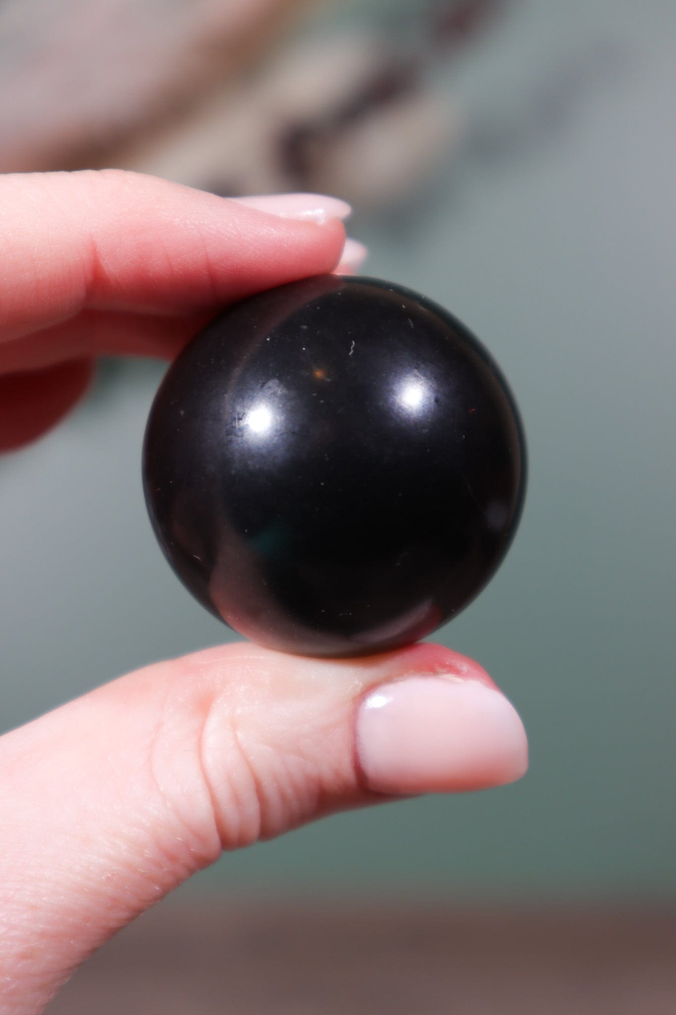 Shungite Spheres 30mm Spheres Tali & Loz Crystals
