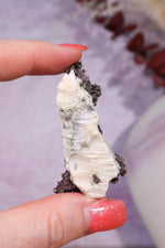 Silver on Calcite Specimen 25gr, Sold as Seen Specimen Tali & Loz Crystals