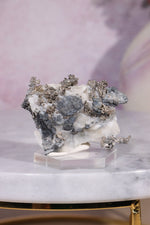 Silver on Calcite Specimen 26.70gr, Sold as Seen Specimen Tali & Loz Crystals