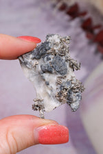 Silver on Calcite Specimen 26.70gr, Sold as Seen Specimen Tali & Loz Crystals