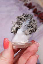 Silver on Calcite Specimen, Sold as Seen Specimen Tali & Loz Crystals