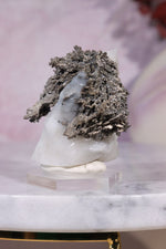 Silver on Calcite Specimen, Sold as Seen Specimen Tali & Loz Crystals