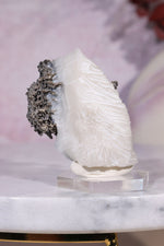 Silver on Calcite Specimen, Sold as Seen Specimen Tali & Loz Crystals