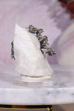 Silver on Calcite Specimen, Sold as Seen Specimen Tali & Loz Crystals